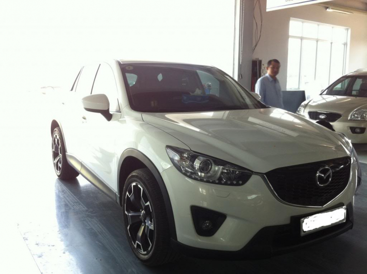 Mazda CX-5 có bộ mâm độc này các Bác