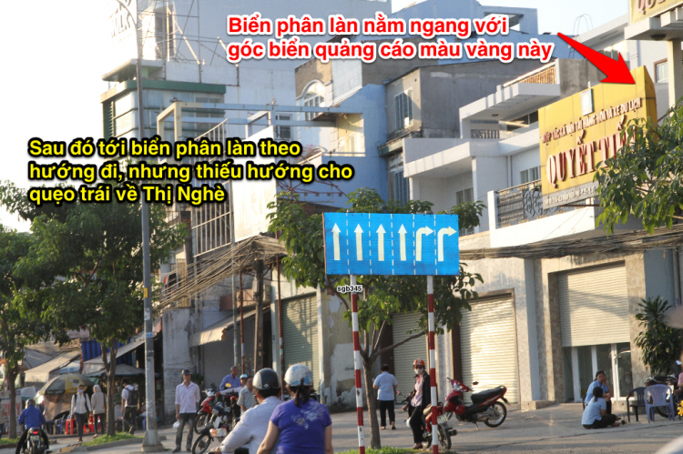 Lưu thông qua gầm Cầu vượt Hàng Xanh cũng thật đơn giản