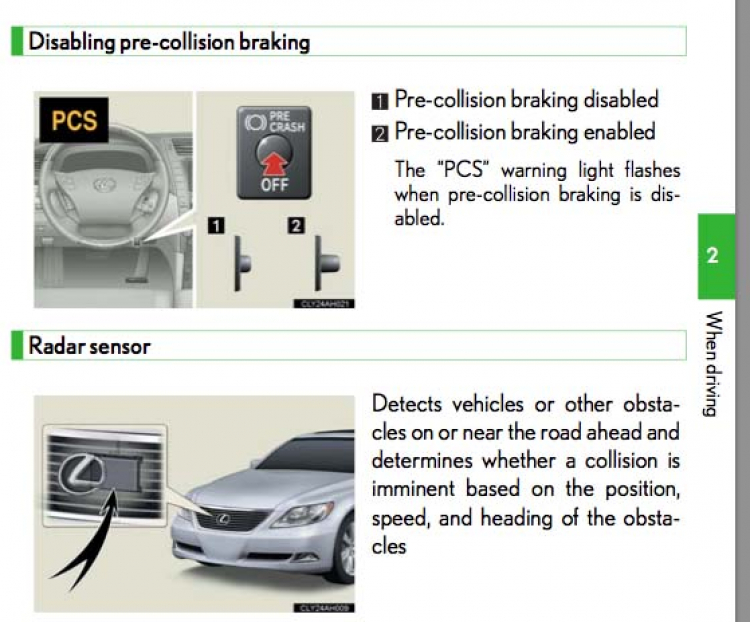 Radar lexus báo "clean radar sensor" báo nào biết cách chữa giúp em với