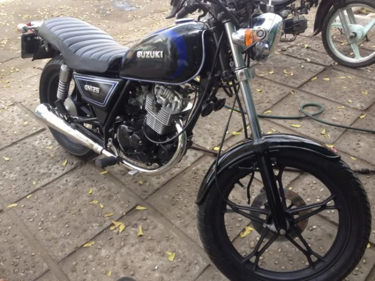 Honda CG125 hoặc CB125 lên dáng Triumph Bonneville