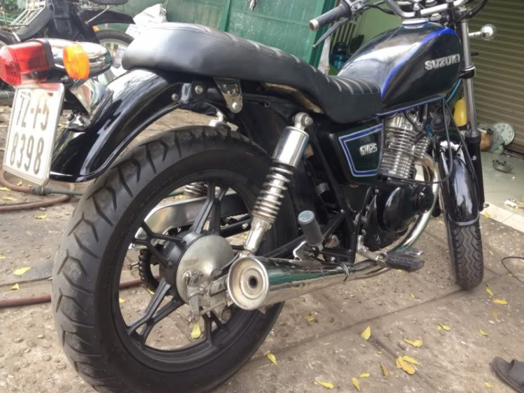 Honda CG125 hoặc CB125 lên dáng Triumph Bonneville