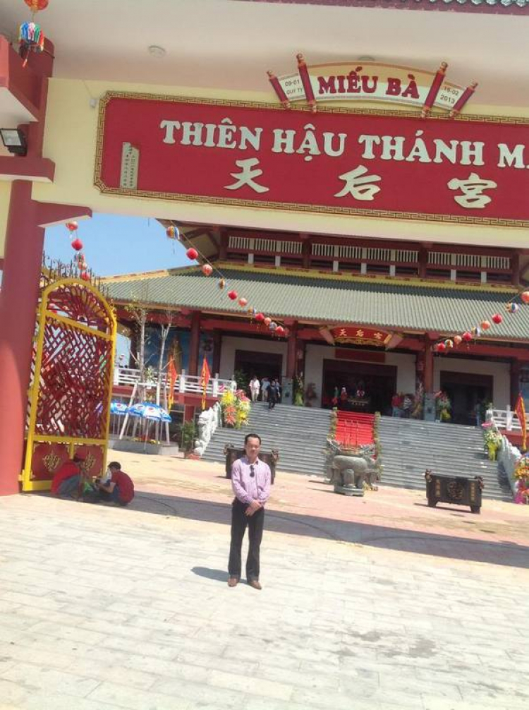 Tình hình đường xá đi viếng Chùa Bà Thiên Hậu Bình Dương 2013?