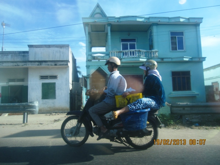 Hình ảnh chuyến xuyên Việt bằng Kia Morning tết Quý tỵ - 1859km!!!!!!!!!!