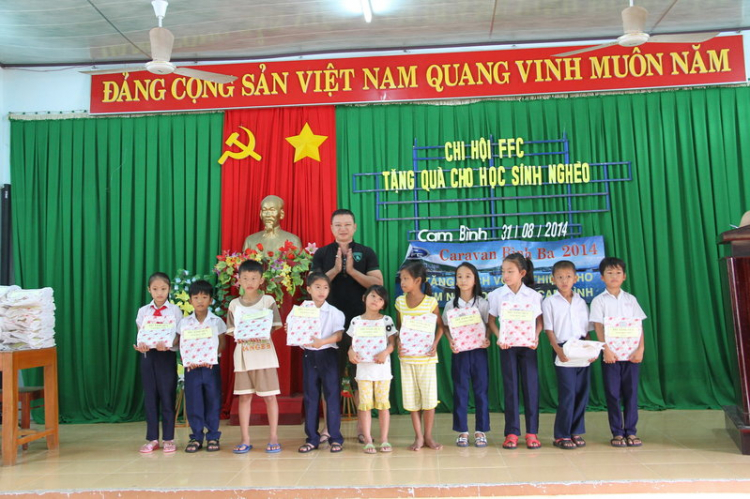 Vài hình ảnh về chuyến đi từ thiện đảo Bình Ba của FFC-29/8-31/8/14.