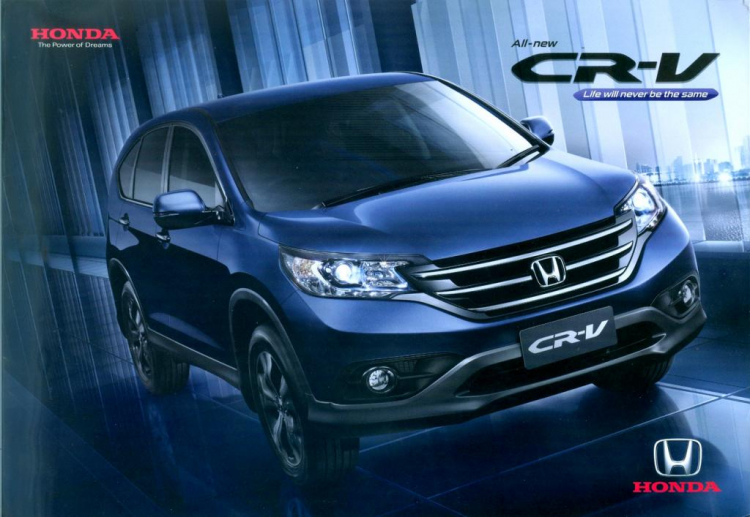 [CR-V 2013] Catalogue tiếng Thái