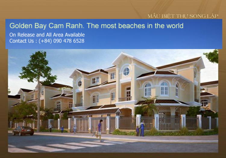 dự án GoldenBay Cam Ranh,có được không các bác?