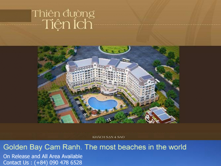 dự án GoldenBay Cam Ranh,có được không các bác?