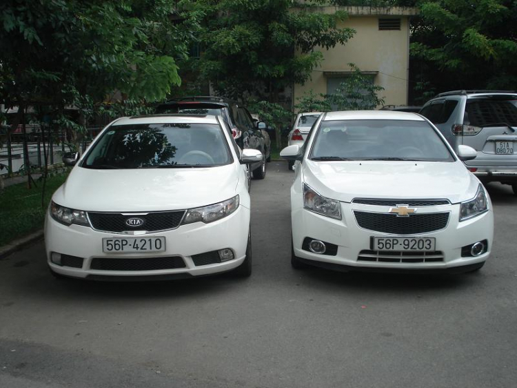 Lựa chọn nào giữa Cruze LT vs Forte?