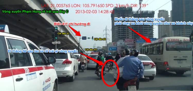 Cập nhật các tuyến đường trung tâm SG mới lắp biển 411