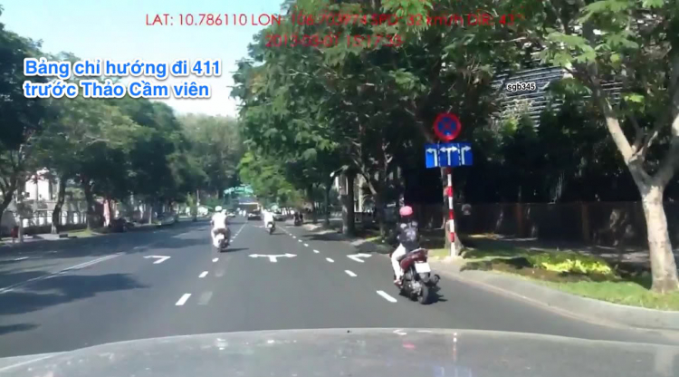 Cập nhật các tuyến đường trung tâm SG mới lắp biển 411 Cập nhật các tuyến đường trung tâm SG mới lắp biển 411