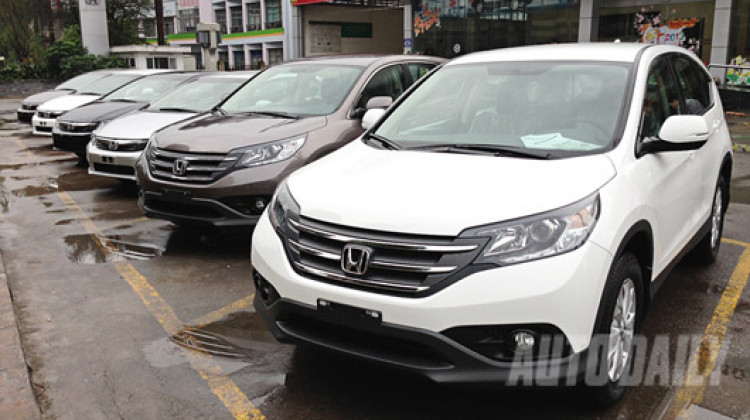 Giá bán và hình ảnh Honda CR-V 2013 trước ngày ra mắt