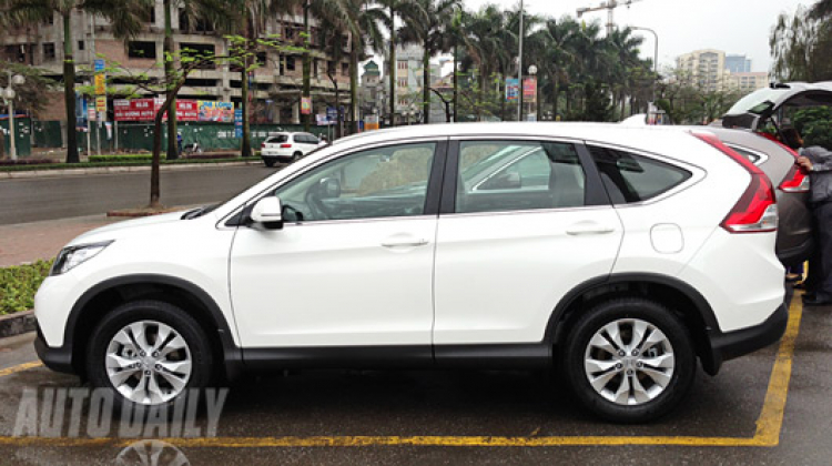 Giá bán và hình ảnh Honda CR-V 2013 trước ngày ra mắt