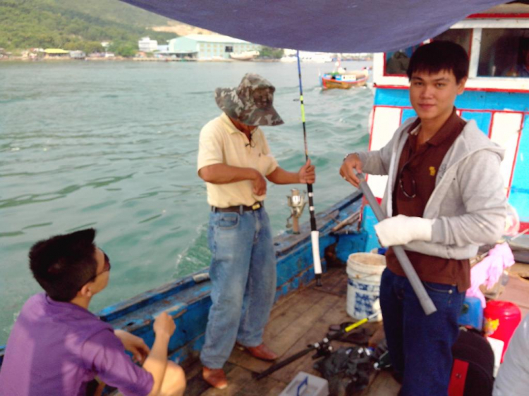 [Nha Trang] Mùa cá cắn câu " Câu cá biển " - Thay chương trình Hang Cọp