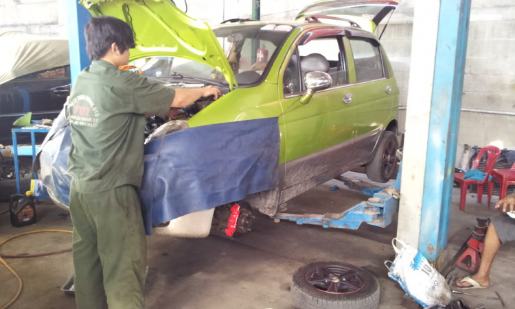 CHUYỂN ĐỔI MATIZ MT SANG CVT THÀNH CÔNG.