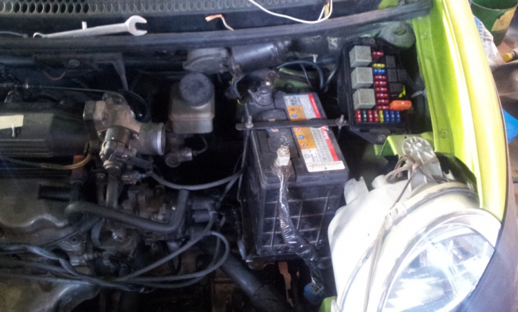 CHUYỂN ĐỔI MATIZ MT SANG CVT THÀNH CÔNG. CHUYỂN ĐỔI MATIZ MT SANG CVT THÀNH CÔNG.