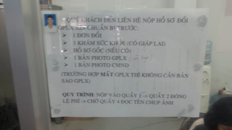 Chú ý...cò đổi giấy phép lái xe mẫu mới. Chú ý...cò đổi giấy phép lái xe mẫu mới.
