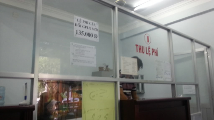 Xin hỏi thủ tục đổi bằng lái