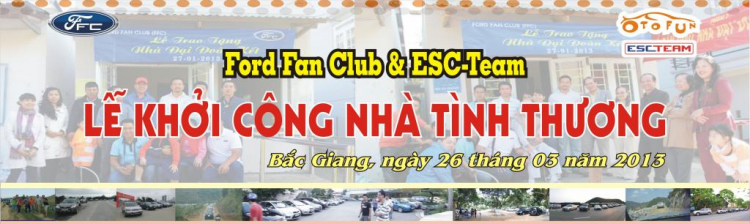 Thông tin về căn nhà tình thương thứ 4 của FFC kết hợp với ESC Team Hà Nội