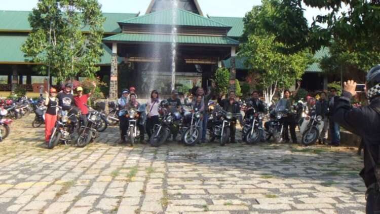 THành lập Hội những người mê và chơi xe Motor Honda LA 250cc