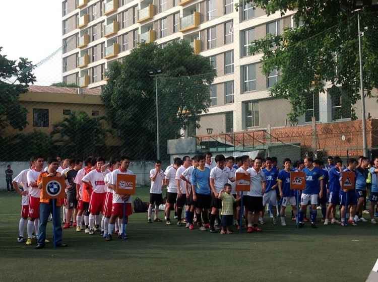 Cổ vũ Đội banh KIAFC tham gia giải Futsal SFC Open 2013 - CN 7/4/2013