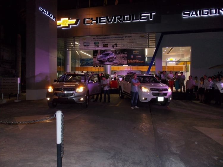 [ Hình ảnh ] - Buổi ra mắt CHEVROLET COLORADO tại Chevy Saigon ngày 10/04 vừa qua !!!