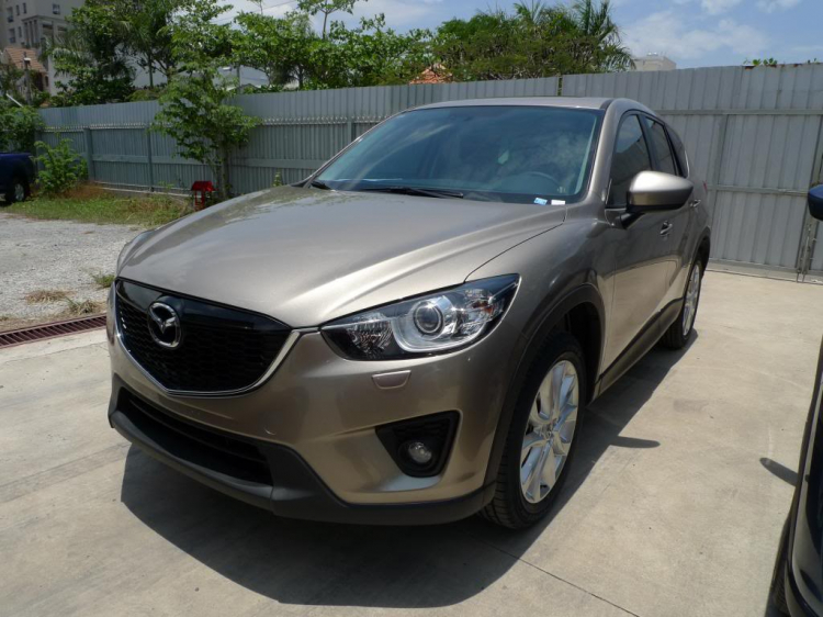 HOT HOT: áo mới nóng hổi của mấy em Mazda CX-5 -> hình rò rỉ từ nhà máy!!!