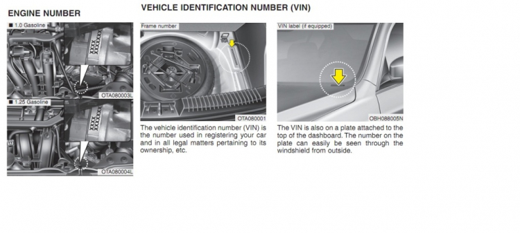 Cách cà số khung số máy xe KM 2012 nhập