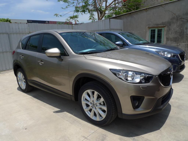 HOT HOT: áo mới nóng hổi của mấy em Mazda CX-5 -> hình rò rỉ từ nhà máy!!!