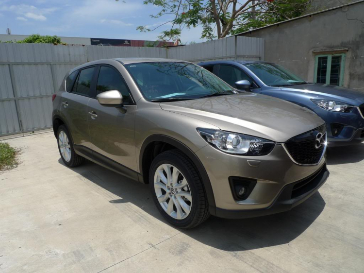 HOT HOT: áo mới nóng hổi của mấy em Mazda CX-5 -> hình rò rỉ từ nhà máy!!!