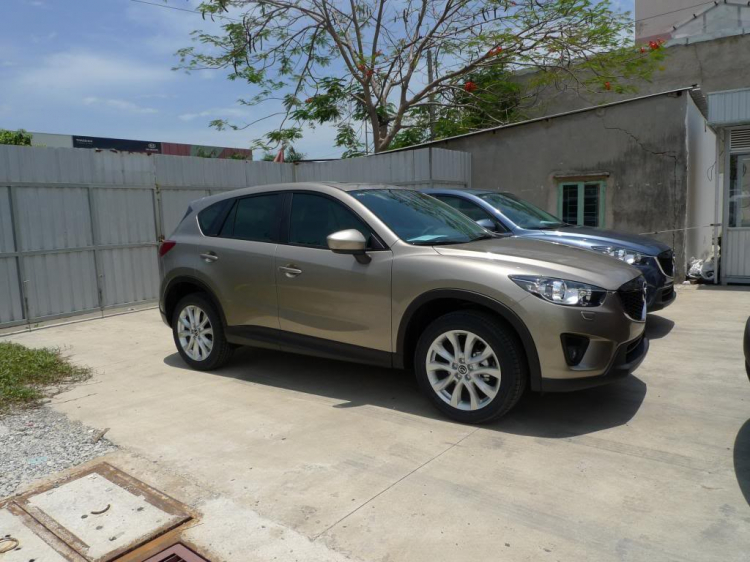 HOT HOT: áo mới nóng hổi của mấy em Mazda CX-5 -> hình rò rỉ từ nhà máy!!!