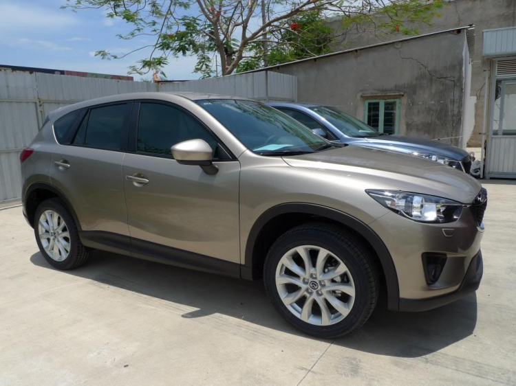 HOT HOT: áo mới nóng hổi của mấy em Mazda CX-5 -> hình rò rỉ từ nhà máy!!!