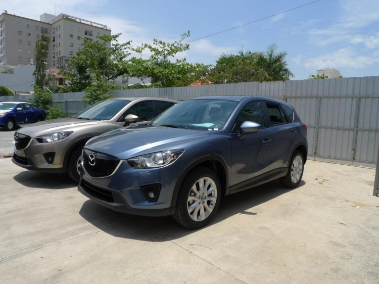 HOT HOT: áo mới nóng hổi của mấy em Mazda CX-5 -> hình rò rỉ từ nhà máy!!!