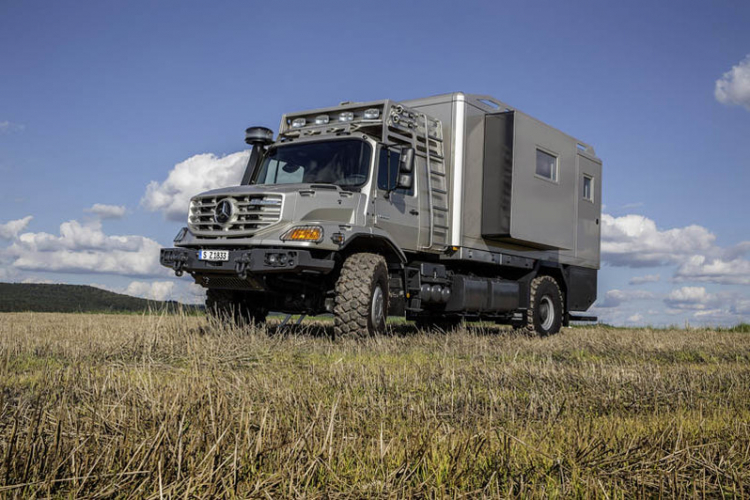 Mercedes-Benz Zetros - ngôi nhà offroad sang trọng đẳng cấp