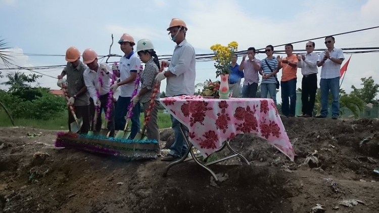 Khởi công xây cầu từ thiện cho người nghèo tại xã Tân Chánh, H.Cần Đước