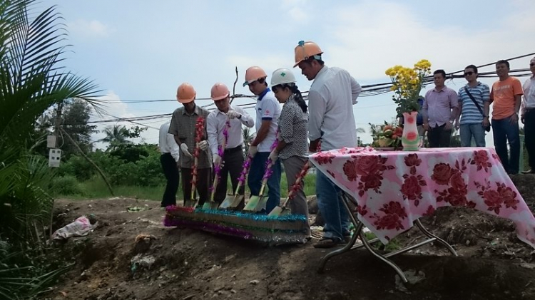 Khởi công xây cầu từ thiện cho người nghèo tại xã Tân Chánh, H.Cần Đước