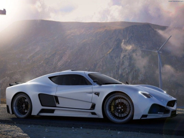 2013 FM Auto Mazzanti Evantra V8 - siêu xe Ý được xuất xưởng "siêu...ít" ra mắt tại MONACO