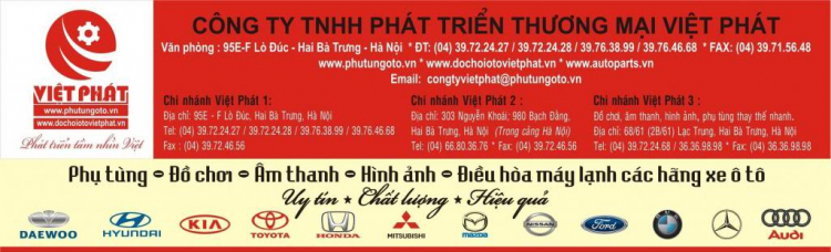 Chuyên cung cấp phụ tùng thay thế và lắp đặt đồ chơi ô tô chính hãng