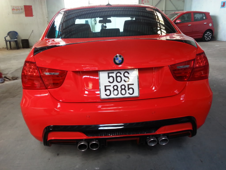 6. E lên màu cho 1 e 320i E90, đi chọp hình nghệ thuật Q7 (trang 38)