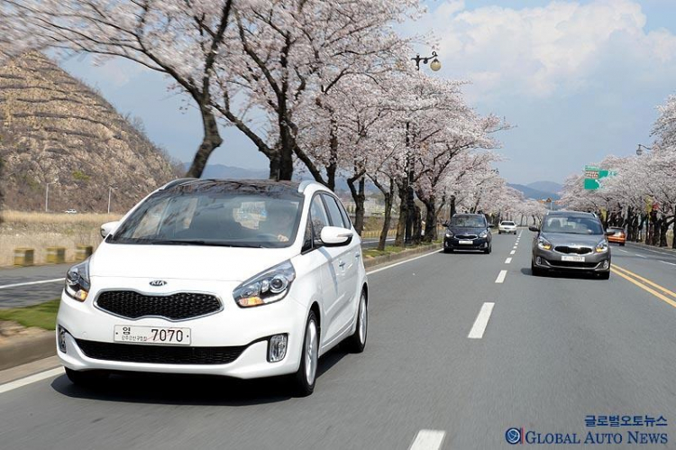BỘ SƯU TẬP ẢNH KIA CARENS 2014