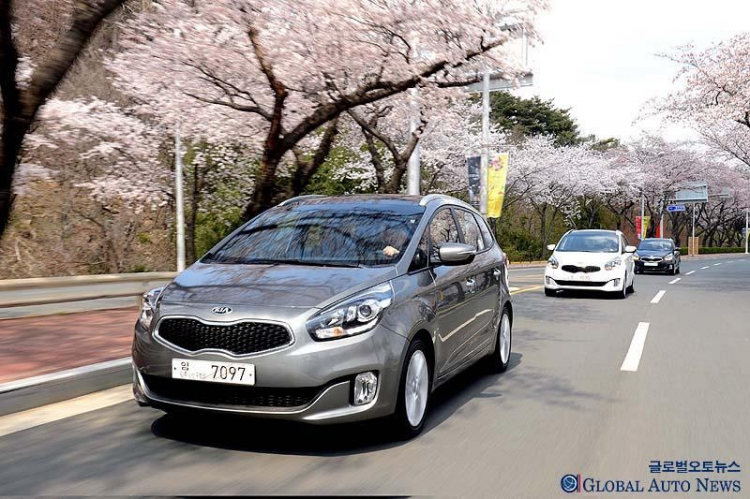 BỘ SƯU TẬP ẢNH KIA CARENS 2014