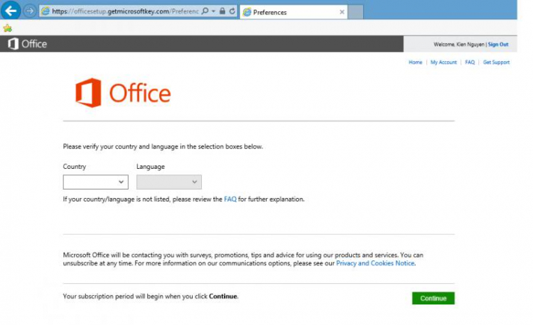 Hướng dẫn cài đặt bộ Office mới: Office 365 Home Premium