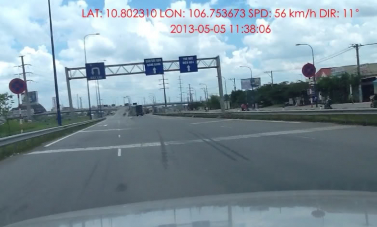 Hôm qua bạn e bị bắn tốc độ trên đường Mai Chí Thọ Hôm qua bạn e bị bắn tốc độ trên đường Mai Chí Thọ
