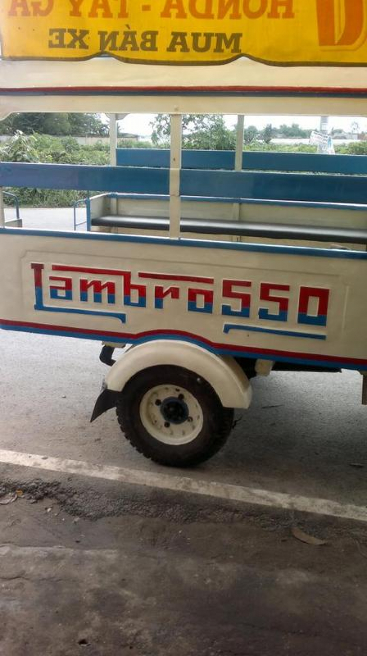 Cần bán xe Lambro 550 xe Zin mới sơn lại !!!