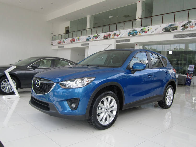 HOT HOT: áo mới nóng hổi của mấy em Mazda CX-5 -> hình rò rỉ từ nhà máy!!!