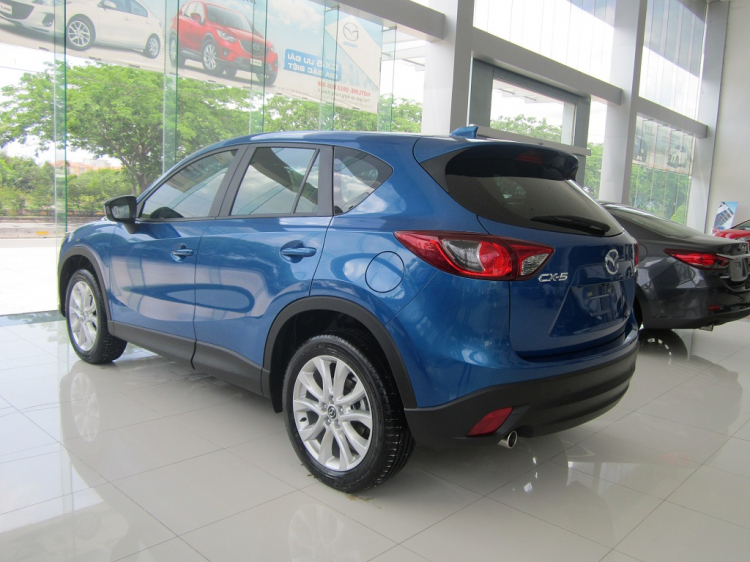 HOT HOT: áo mới nóng hổi của mấy em Mazda CX-5 -> hình rò rỉ từ nhà máy!!!