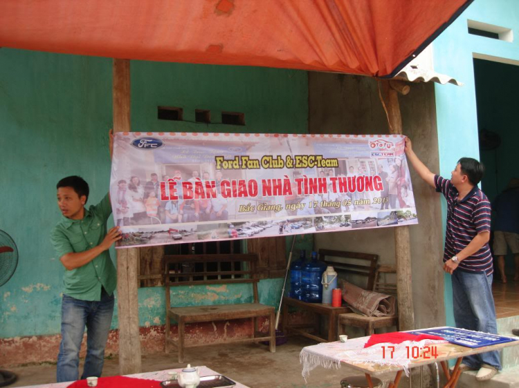 Trao Tặng nhà TT thứ 04 tại Bắc Giang, huyện Lang Giang