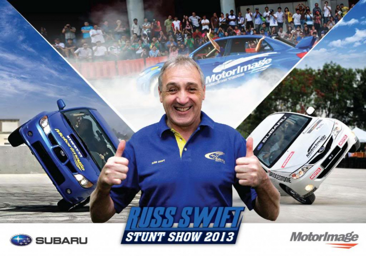SUBARU RUSS SWIFT Stunt Show - biểu diễn xe ô tô mạo hiểm. Nơi đăng ký nhận vé