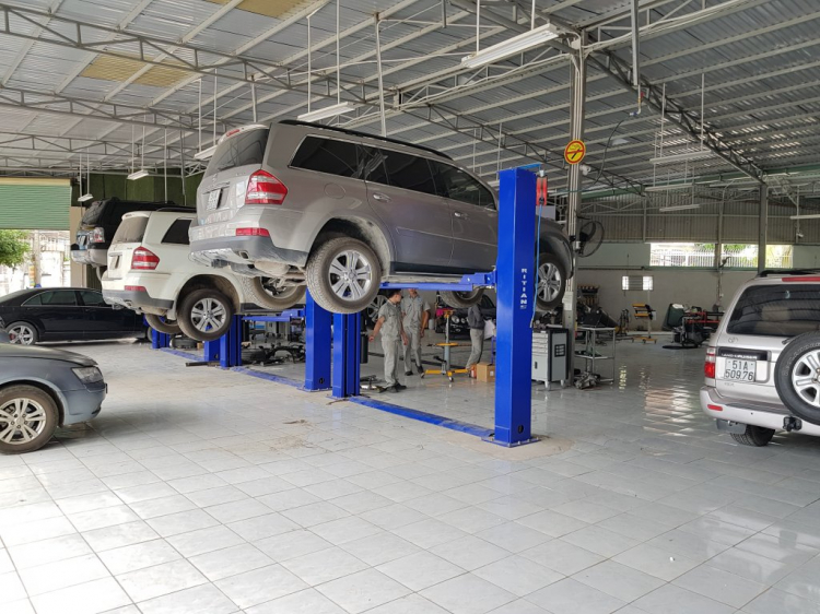 Tư vấn về chỗ sửa xe mercedes uy tín ở sài gòn