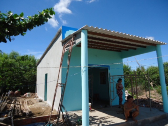 Chuyến đi bàn giao căn nhà tình thương thứ 7 tại Trà Vinh ngày 1/6/2013