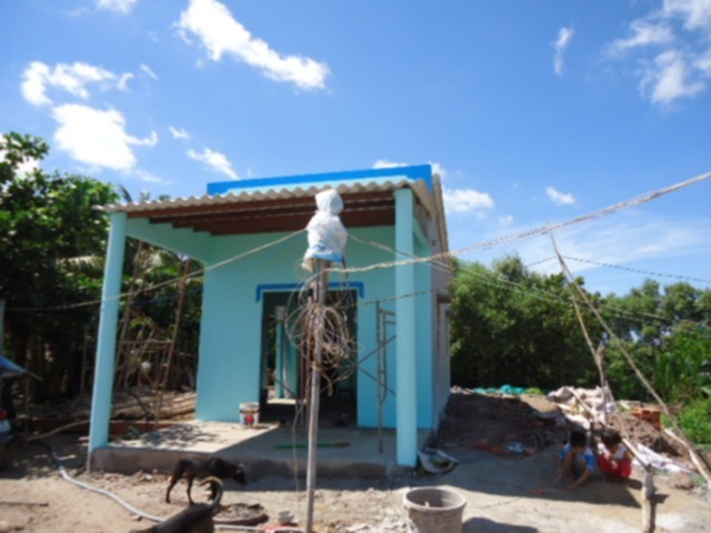 Chuyến đi bàn giao căn nhà tình thương thứ 7 tại Trà Vinh ngày 1/6/2013